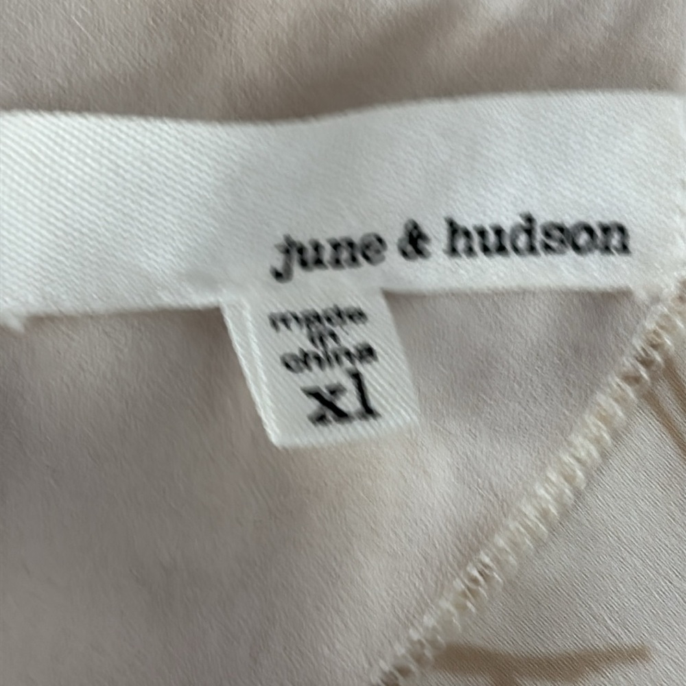 June & Hudson Floral Print Ruffled Flutter Sleeves Maxi Dress - Picture 8 of 11